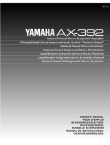 Yamaha AX-392 Benutzerhandbuch