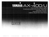 Yamaha AX-400 Bedienungsanleitung