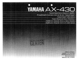 Yamaha AX-430 Bedienungsanleitung