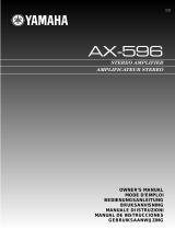 Yamaha AX-596 Bedienungsanleitung