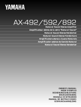 Yamaha AX-892 Bedienungsanleitung
