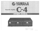 Yamaha C-4 Bedienungsanleitung