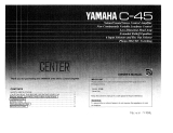 Yamaha C-45 Bedienungsanleitung