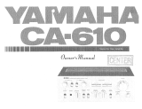 Yamaha CA-610 Bedienungsanleitung