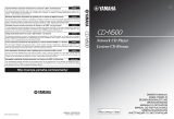 Yamaha CD-N500 Black Benutzerhandbuch