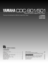 Yamaha CDC-501 Benutzerhandbuch