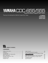 Yamaha CDC-555 Benutzerhandbuch