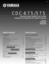 Yamaha CDC-575 Benutzerhandbuch