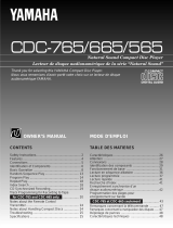 Yamaha CDC-765 Benutzerhandbuch