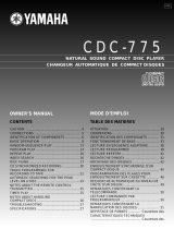 Yamaha CDC-775 Benutzerhandbuch