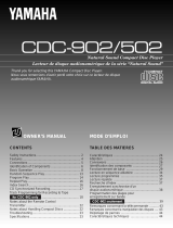 Yamaha CDC-902 Benutzerhandbuch