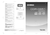 Yamaha CDR-D651 Benutzerhandbuch