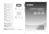 Yamaha CDR-D651 Bedienungsanleitung