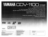 Yamaha CDV-1100 Bedienungsanleitung