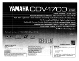 Yamaha CDV-1700 Bedienungsanleitung