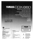 Yamaha CDX-660 Bedienungsanleitung