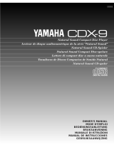 Yamaha CDX-9 Benutzerhandbuch
