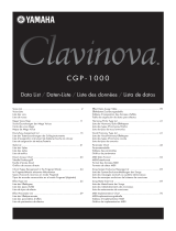 Yamaha Clavinova CGP-1000 Datenblatt