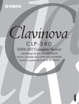 Yamaha Clavinova CLP-380 Datenblatt
