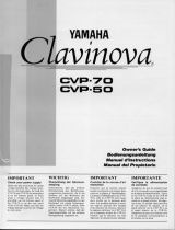 Yamaha CVP-50 Bedienungsanleitung