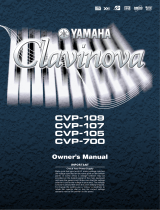 Yamaha Clavinova CVP-105 Benutzerhandbuch