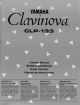 Yamaha Clavinova CLP-133 Bedienungsanleitung