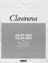 Yamaha Clavinova CLP-20 Bedienungsanleitung