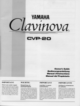 Yamaha CLP-20 Bedienungsanleitung