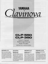 Yamaha CLP-550 Bedienungsanleitung
