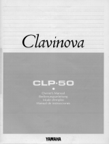 Yamaha Clavinova CLP-50 Bedienungsanleitung