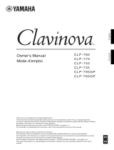 Yamaha Clavinova Digital Piano Benutzerhandbuch