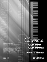 Yamaha Clavinova CLP-990 Benutzerhandbuch