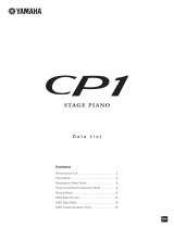 Yamaha CP1 Datenblatt