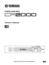 Yamaha CP2000 Benutzerhandbuch