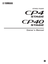 Yamaha CP40 Stage Bedienungsanleitung