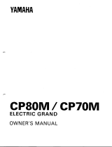 Yamaha CP80M Bedienungsanleitung