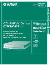 Yamaha CRW-F1DX Bedienungsanleitung