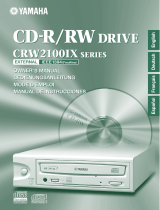 Yamaha CRW2100IX Series Benutzerhandbuch
