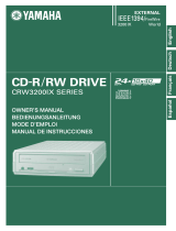 Yamaha CRW3200IX Benutzerhandbuch