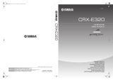 Yamaha CRX-E320 Bedienungsanleitung