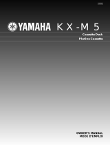 Yamaha KX-M5 Bedienungsanleitung