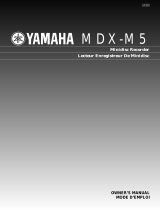 Yamaha MDX-M5 Bedienungsanleitung