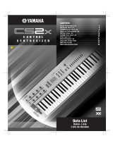 Yamaha CS2x Datenblatt
