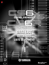 Yamaha CS6R Datenblatt