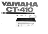Yamaha CT-410 Bedienungsanleitung