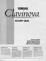 Yamaha CVP-30 Bedienungsanleitung