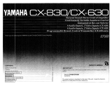 Yamaha CX-630 Bedienungsanleitung