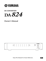Yamaha DA824 Benutzerhandbuch