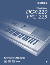 Yamaha DGX-220 YPG-225 Benutzerhandbuch