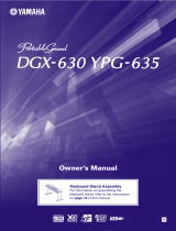Yamaha DGX630B - 88 Key Portable Grand Bedienungsanleitung
